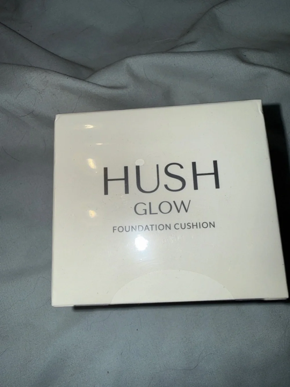 HUSH Glow Foundation Cushion — Radiant Light Beige